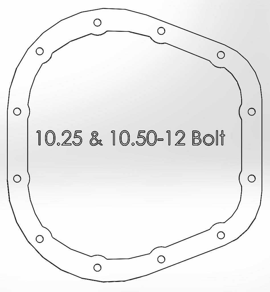 aFe Power Rear Differential Cover (Raw; Street Series); Ford Diesel Trucks 86-13 V8 (td) (46-70020)
