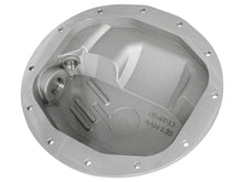 Load image into Gallery viewer, aFe Power Street Series Front Differential Cover Raw w/ Machined Fins 13-18 RAM V8 5.7/6.4L (46-70400)