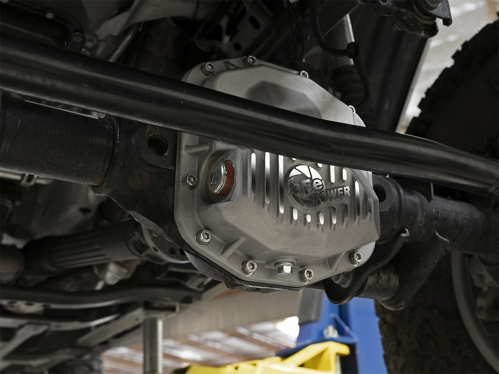 aFe Power Pro Series Front Differential Cover Raw(Dana M210) 18-19 Jeep Wrangler JL 2.0L (t) (46-71030A)