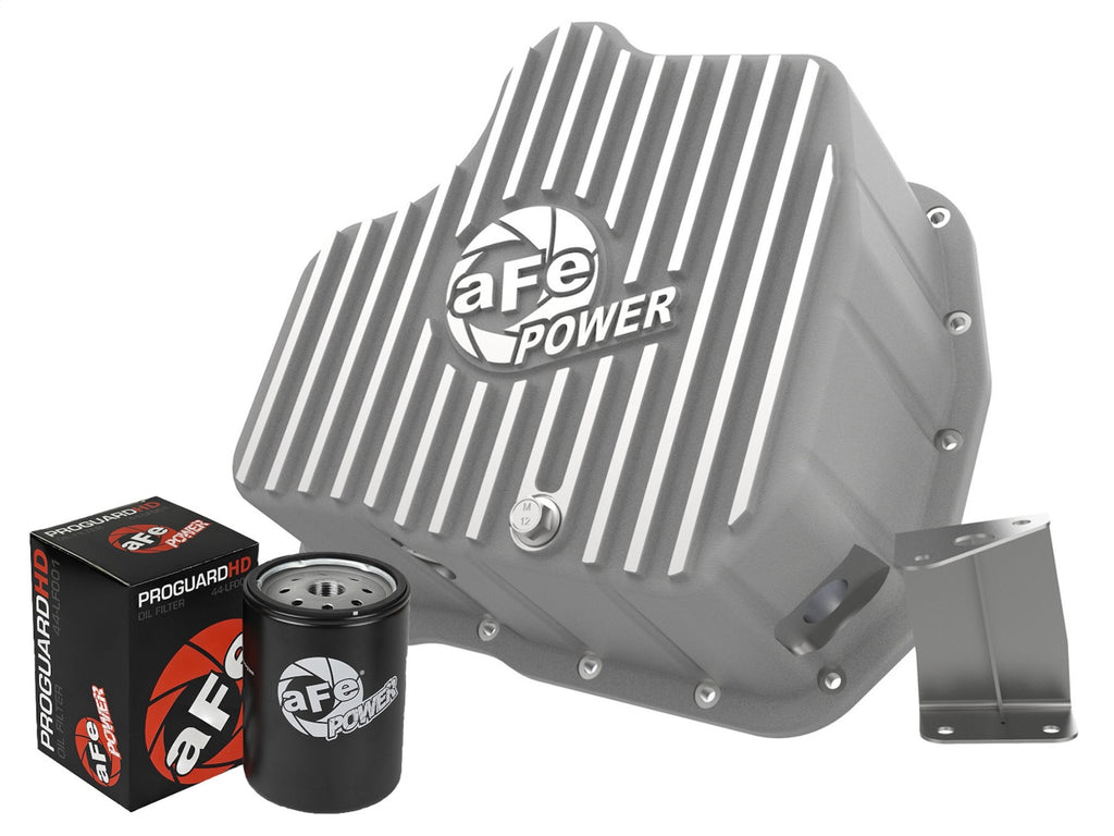 aFe Power Engine Oil Pan GM Diesel Trucks 01-10 V8-6.6L (td) LB7/LLY/LBZ/LMM (46-71070A)