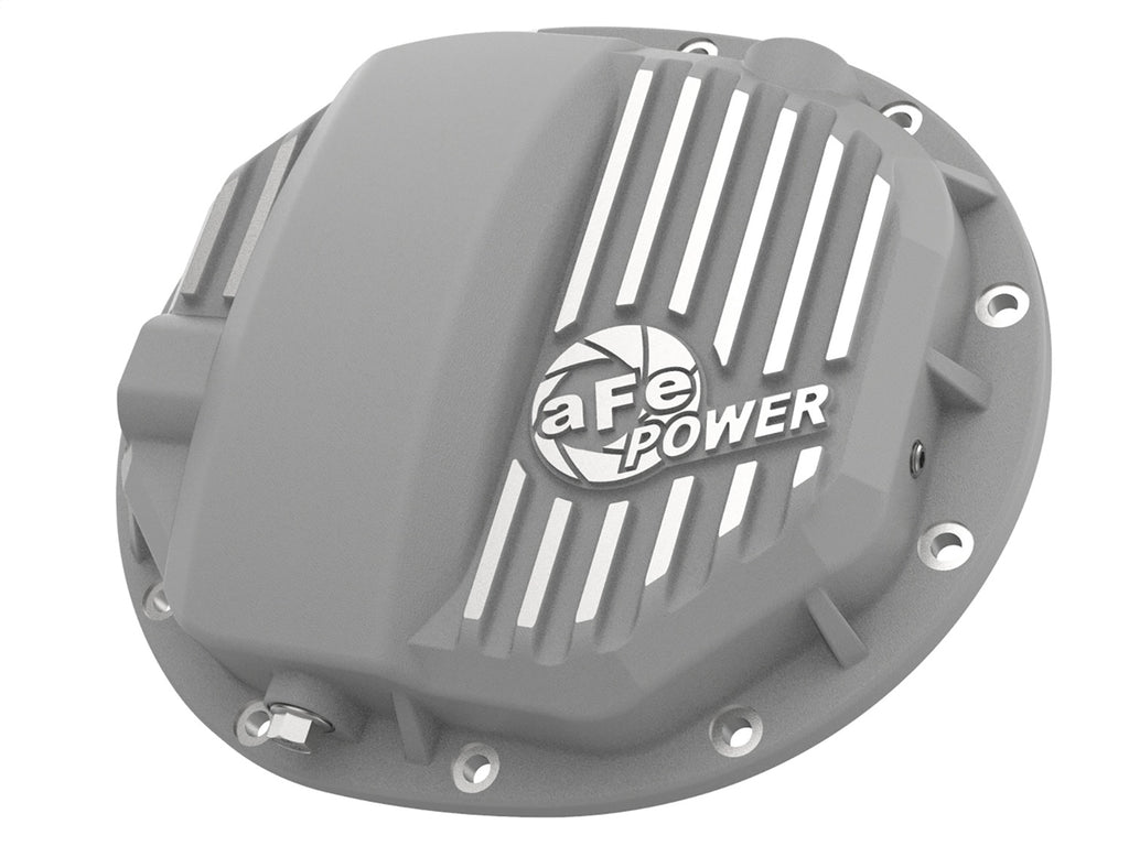 aFe Power Street Series Rear Differential Cover Raw 14-19 Chevrolet Silverado V8 4.3L / 5.3L / 6.2L (46-71120A)