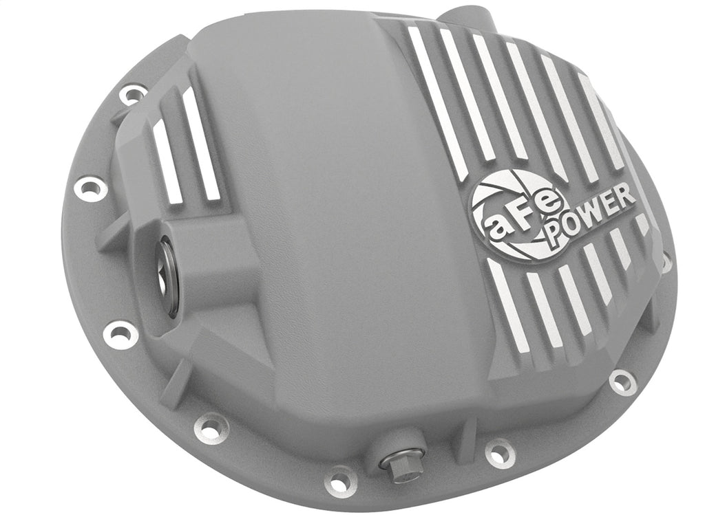 aFe Power Street Series Rear Differential Cover Raw 14-19 Chevrolet Silverado V8 4.3L / 5.3L / 6.2L (46-71120A)