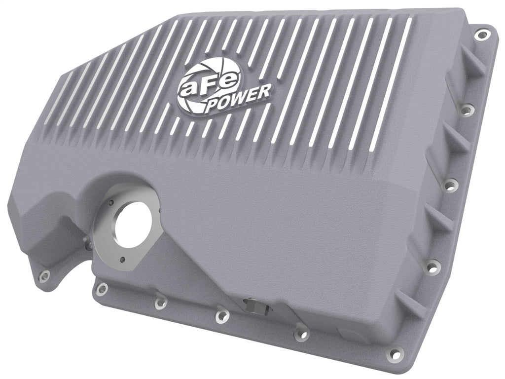 aFe Power 05-19 VW 1.8L/2.0L w/ Oil Sensor Engine Oil Pan Raw POWER Street Series w/ Machined Fins (46-71210A)
