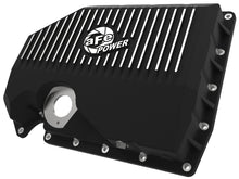 Load image into Gallery viewer, aFe Power 05-19 VW 1.8L/2.0L w/ Oil Sensor Engine Oil Pan Black POWER Street Series w/ Machined Fins (46-71210B)