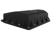 Load image into Gallery viewer, aFe Power 05-19 VW 1.8L/2.0L w/ Oil Sensor Engine Oil Pan Black POWER Street Series w/ Machined Fins (46-71210B)