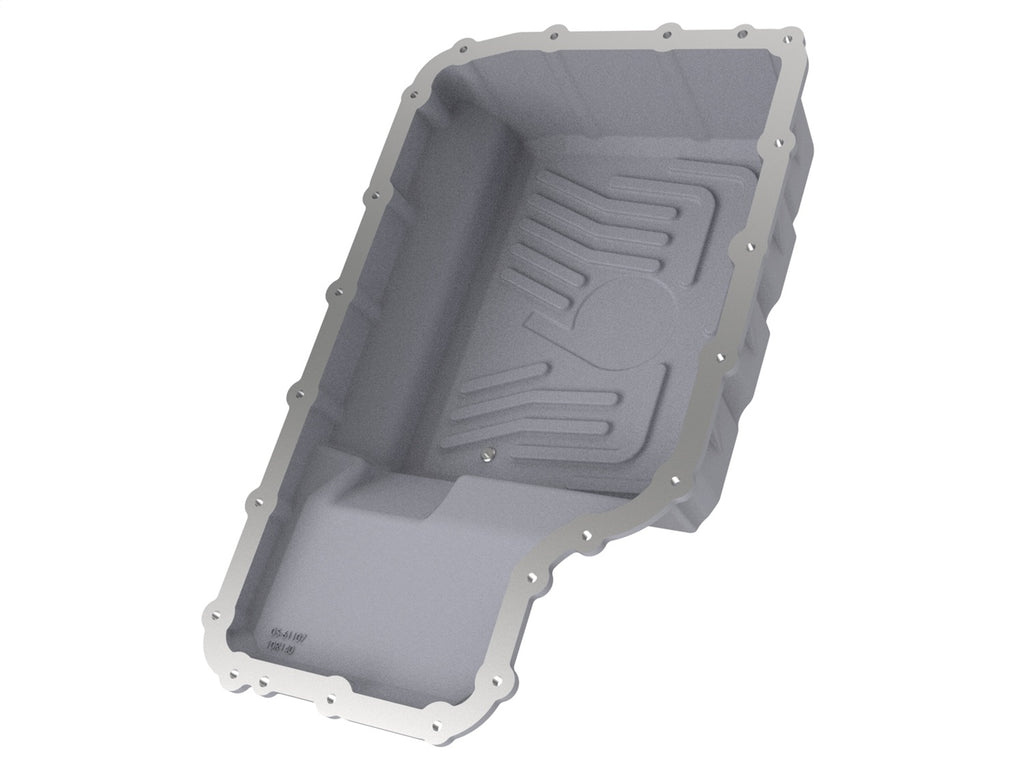 aFe Power 20-21 Ford Truck w/ 10R140 Transmission Pan Raw POWER Street Series w/ Machined Fins (46-71220A)