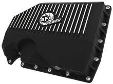 Load image into Gallery viewer, aFe Power 05-19 VW 1.8L/2.0L w/o Oil Sensor Engine Oil Pan Black POWER Street Series w/ Machined Fins (46-71240B)