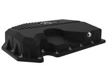 Load image into Gallery viewer, aFe Power 05-19 VW 1.8L/2.0L w/o Oil Sensor Engine Oil Pan Black POWER Street Series w/ Machined Fins (46-71240B)