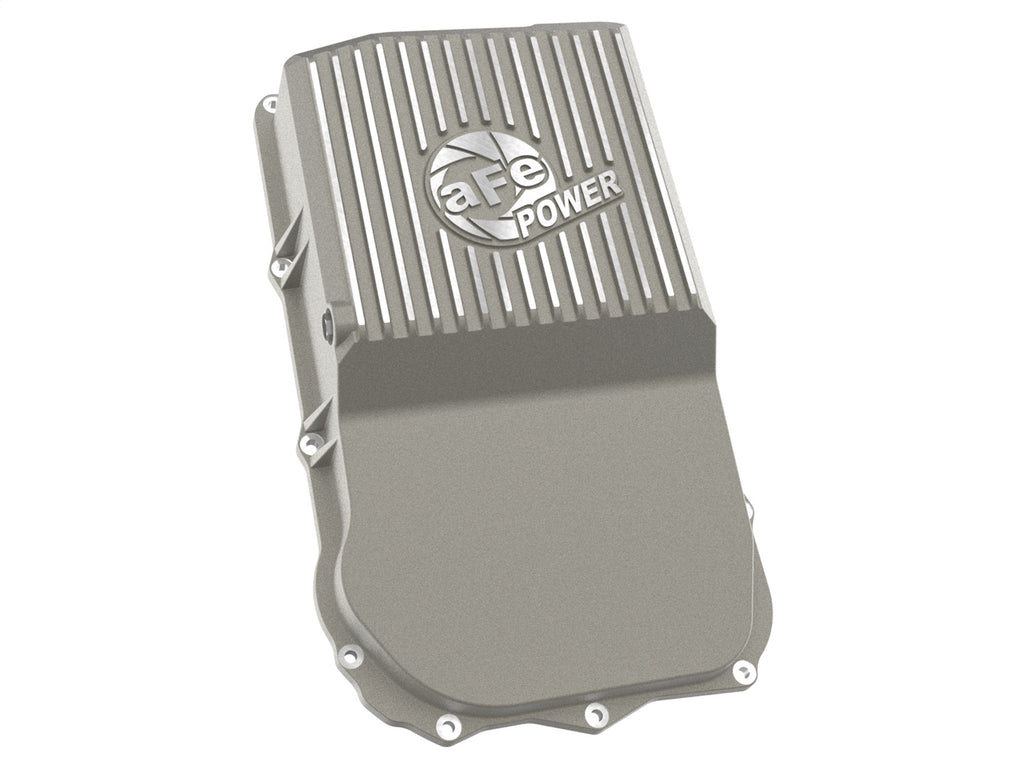 aFe Power 18-25 Jeep Wrangler (JL) 850RE/8HP70/8HP75 Transmission Pan - Raw w/ Machined Fins (46-71300A)