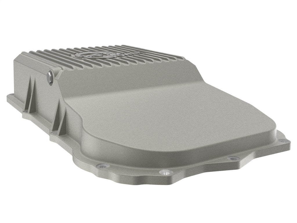 aFe Power 18-25 Jeep Wrangler (JL) 850RE/8HP70/8HP75 Transmission Pan - Raw w/ Machined Fins (46-71300A)