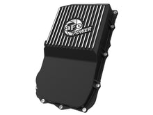 Load image into Gallery viewer, aFe Power 18-25 Jeep Wrangler JL V6 Transmission Pan - Black w/ Machined Fins (46-71300B)