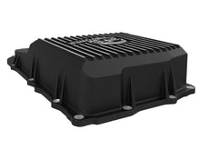 Load image into Gallery viewer, aFe Power 18-25 Jeep Wrangler JL V6 Transmission Pan - Black w/ Machined Fins (46-71300B)