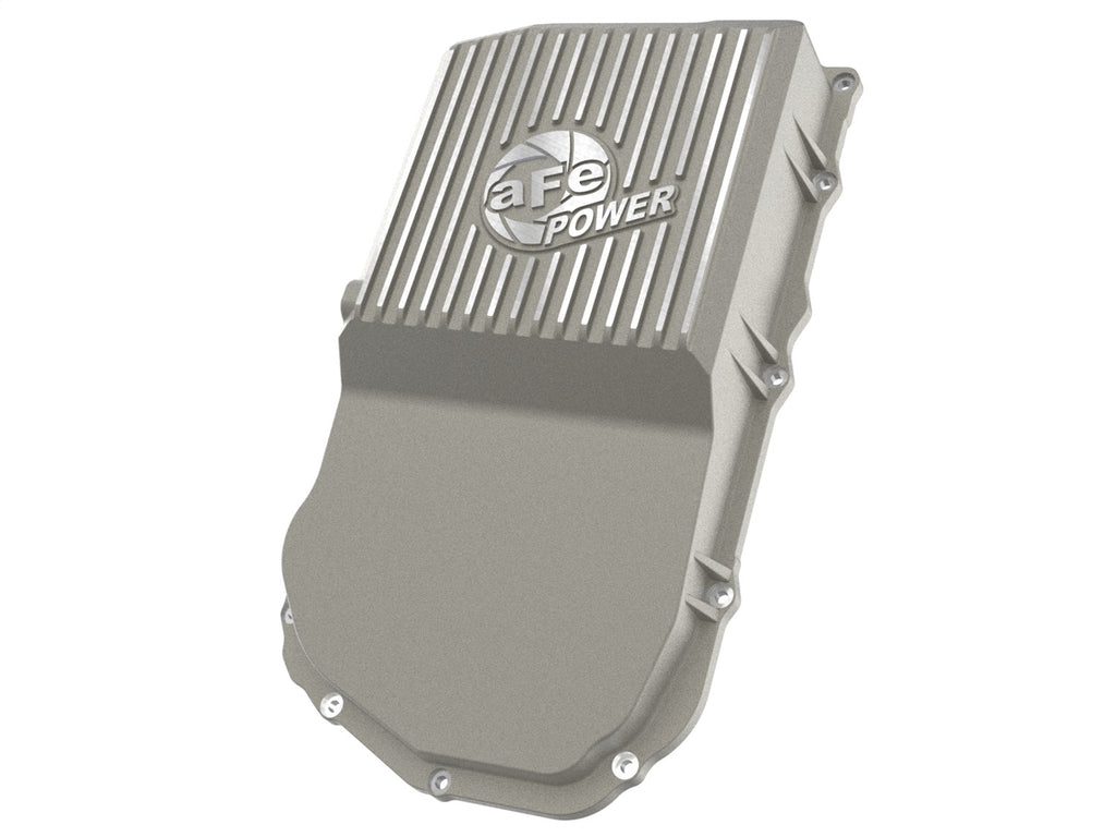 aFe Power 21-24 Ram TRX (8HP90/95 Trans) Street Series Transmission Pan - Raw w/ Machined Fins (46-71310A)