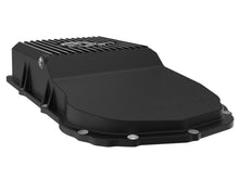 Load image into Gallery viewer, aFe Power 21-24 RAM 1550 TRX Pro Series Transmission Pan Black w/ Machined Fins (46-71310B)