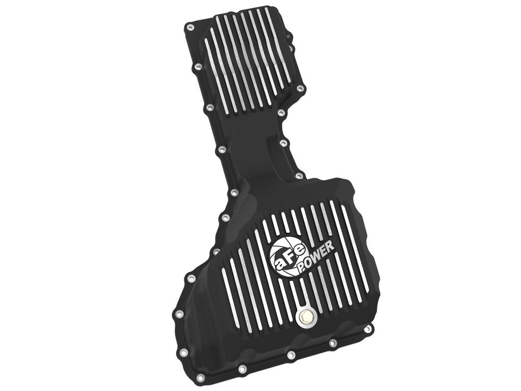 aFe Power 20-25 GM Diesel V8-6.6L L5P Engine Oil Pan w/ Machined Fins (46-71370B)