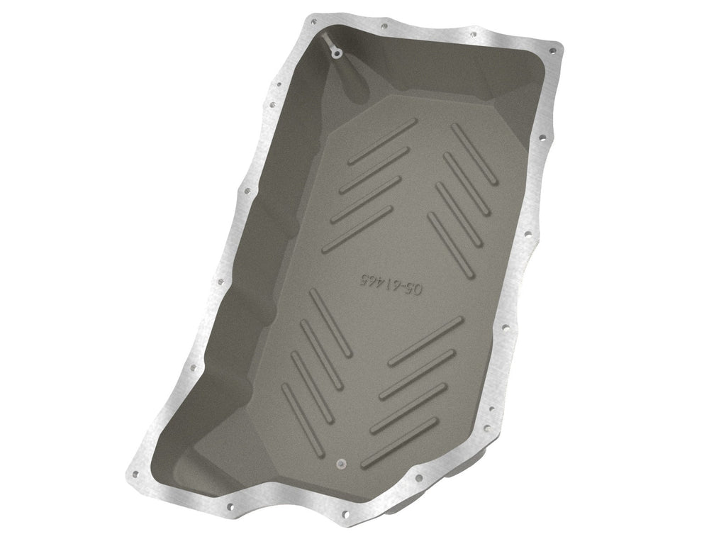 aFe Power GM Diesel Trucks 20-25 V8-6.6L L5P POWER Street Series Transmission Pan Raw w/ Machined Fins (46-71380A)