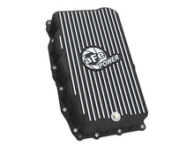 Load image into Gallery viewer, aFe Power 20-26 GM Trucks L6 3.0L Transmission Pan - Black w/ Machined Fins (46-71420B)