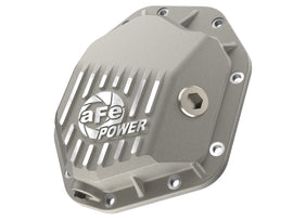 aFe Power 19-25 GM Trucks Front Diff Cover - Raw w/ Machined Fins (46-71430A)