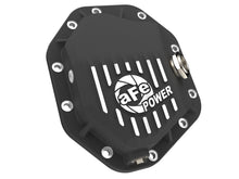 Load image into Gallery viewer, aFe Power 19-25 GM Trucks Front Diff Cover - Black w/ Machined Fins (46-71430B)