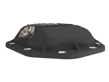 Load image into Gallery viewer, aFe Power 19-25 GM Trucks Front Diff Cover - Black w/ Machined Fins (46-71430B)