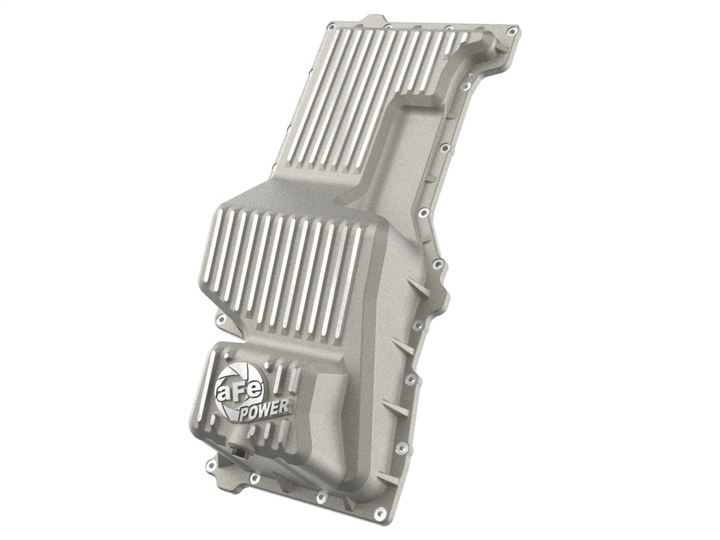 aFe Power 20-25 GM Trucks Engine Oil Pan - Raw w/ Machined Fins (46-71440A)