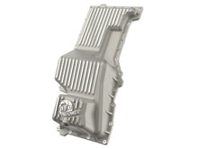 Load image into Gallery viewer, aFe Power 20-25 GM Trucks Engine Oil Pan - Raw w/ Machined Fins (46-71440A)