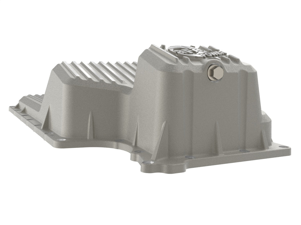 aFe Power 20-25 GM Trucks Engine Oil Pan - Raw w/ Machined Fins (46-71440A)