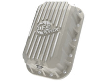 Load image into Gallery viewer, aFe Power Street Series Engine Oil Pan Raw w/ Machined Fins Jeep Wrangler (JK) 12-18 V6-3.6L (46-71450A)