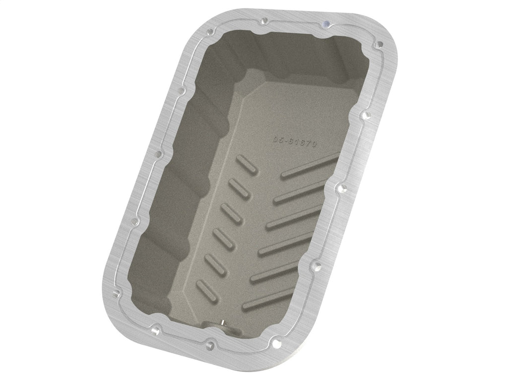 aFe Power Street Series Engine Oil Pan Raw w/ Machined Fins Jeep Wrangler (JK) 12-18 V6-3.6L (46-71450A)