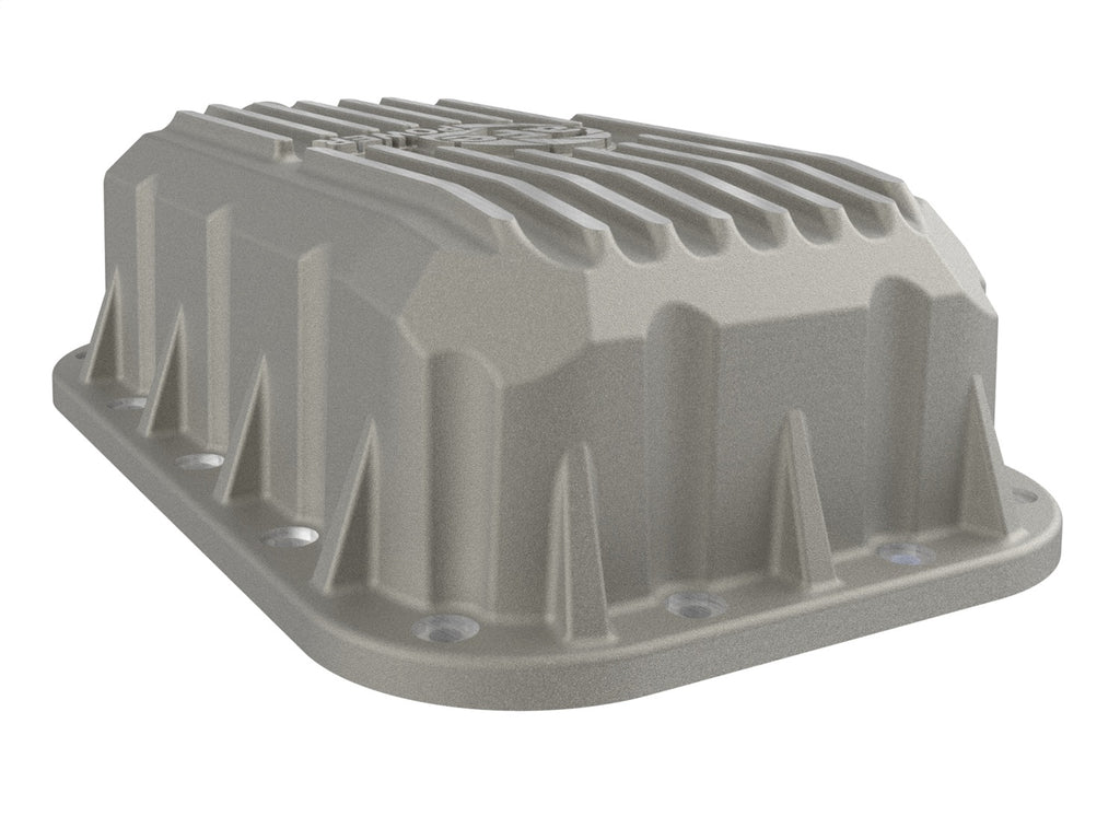 aFe Power Street Series Engine Oil Pan Raw w/ Machined Fins Jeep Wrangler (JK) 12-18 V6-3.6L (46-71450A)