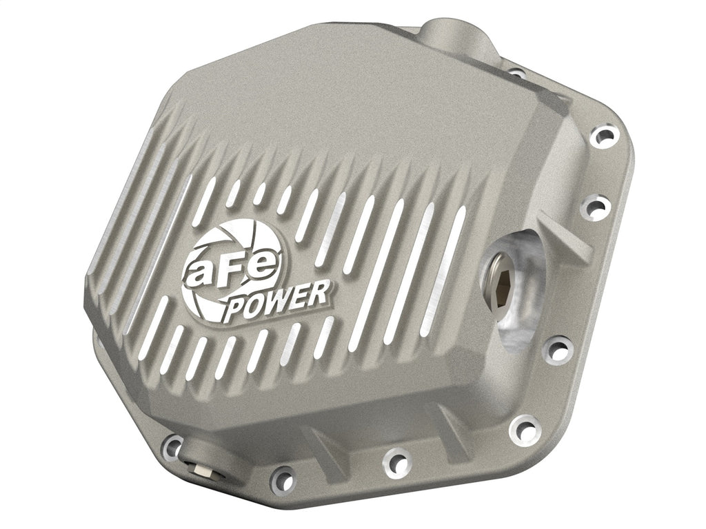 aFe Power 22-25 Ford Bronco Raptor V6 Rear Diff Cover - Raw w/ Machined Fins (46-71460A)