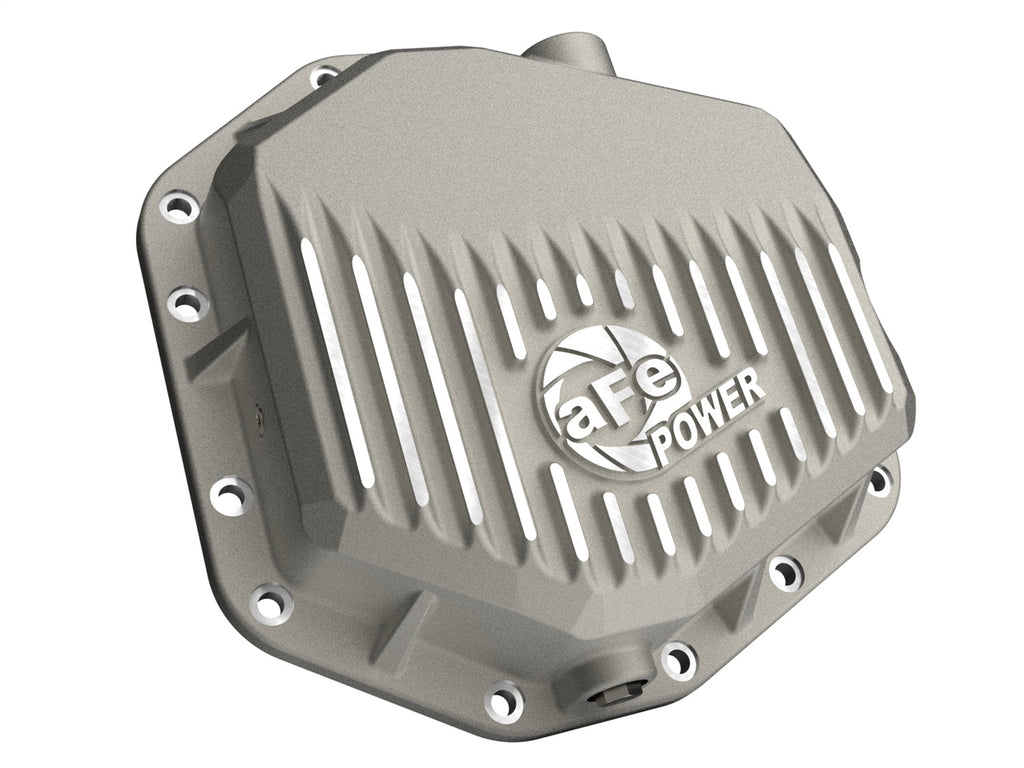 aFe Power 22-25 Ford Bronco Raptor V6 Rear Diff Cover - Raw w/ Machined Fins (46-71460A)