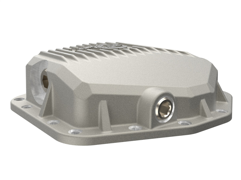 aFe Power 22-25 Ford Bronco Raptor V6 Rear Diff Cover - Raw w/ Machined Fins (46-71460A)