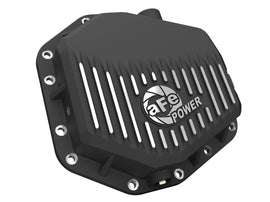 aFe Power Ford Bronco Raptor 22-25 V6-3.0L POWER Pro Series Rear Differential Cover Black w/ Machined Fins (46-71460B)