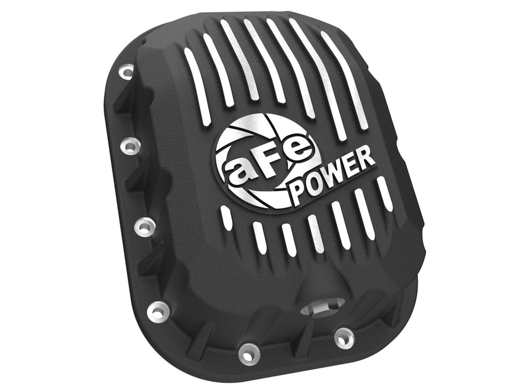 aFe Power Pro Series Engine Oil Pan Black w/ Machined Fins Jeep Wrangler (JL)/Gladiator 18-25 V6 (46-71470B)