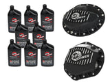 aFe Power Front/Rear Diff Cover Kit w/ Oil 03-13 Dodge L6 Trucks (AAM 9.25-14 & AAM 11.5-14) (46-7700AB)
