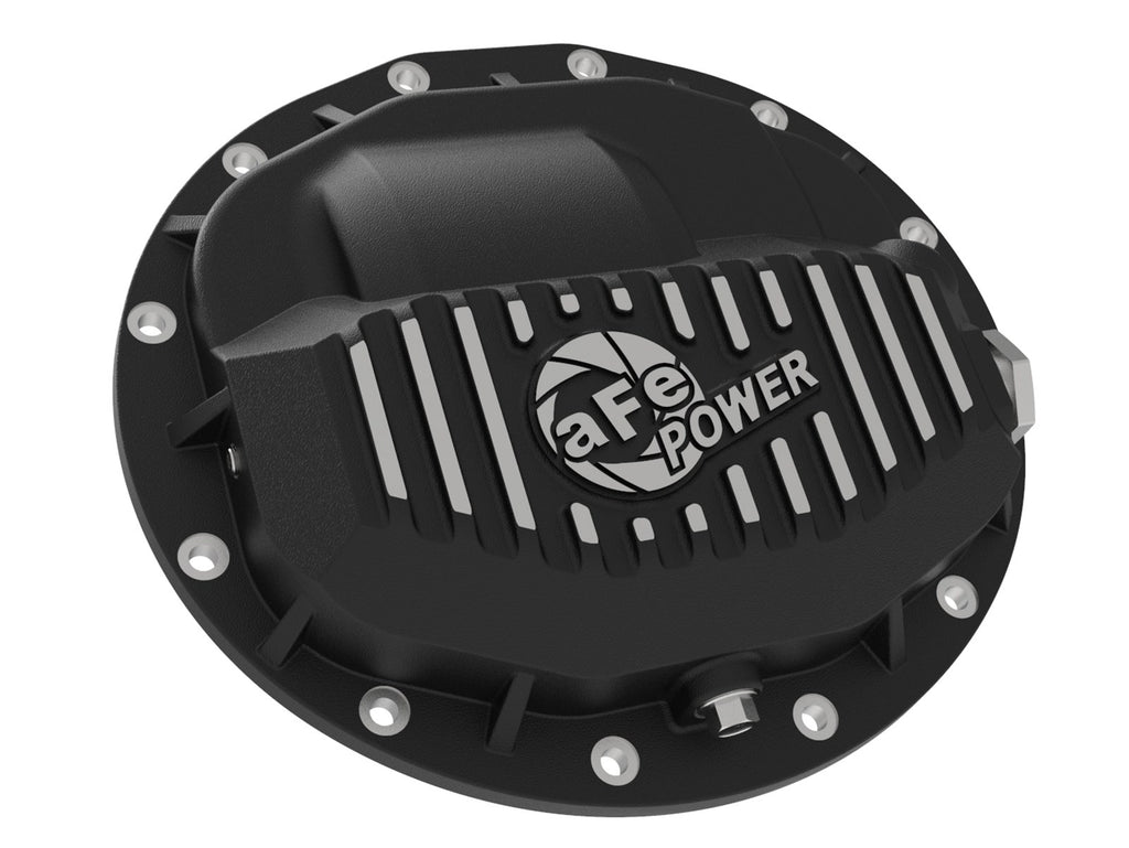 aFe Power Front/Rear Diff Cover Kit w/ Oil 13-18 Dodge L6 Trucks (AAM 9.25-12 & AAM 11.5/12-14) (46-7701AB)