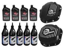 aFe Power Front/Rear Diff Cover Kit w/ Oil 99-16 Ford F-250/F-350 V8 (Dana 60/Super 60 & Sterling) (46-7703AB)