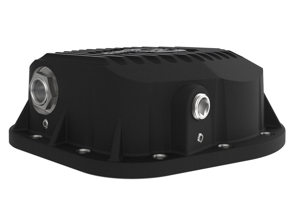 aFe Power Front/Rear Diff Cover Kit w/ Oil 17-22 Ford Diesel V8 (Dana Super 60 & Sterling 10.5-12) (46-7704AB)