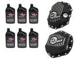 aFe Power Front/Rear Diff Cover Kit w/ Oil 20-25 GM Diesel Trucks V8 (AAM 9.25-12 & AAM 11.5-12-14) (46-7708AB)