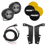 Rigid Industries 10-20 Toyota 4Runner A-Pillar Light Kit (Incl. 4In 360-Series Drive) (46704)