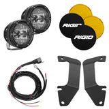 Rigid Industries 14-20 Toyota Tundra A-Pillar Light Kit (Incl. 4In 360-Series Drive) (46706)