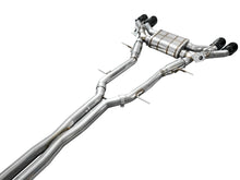 Load image into Gallery viewer, AWE Tuning 2021+ Cadillac CT4-V Blackwing SwitchPath Exhaust - Diamond Black Tips (3025-43436)
