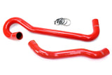 HPS Red Reinforced Silicone Radiator Hose Kit Coolant for Jeep 05 08 Grand (57-1704-RED)