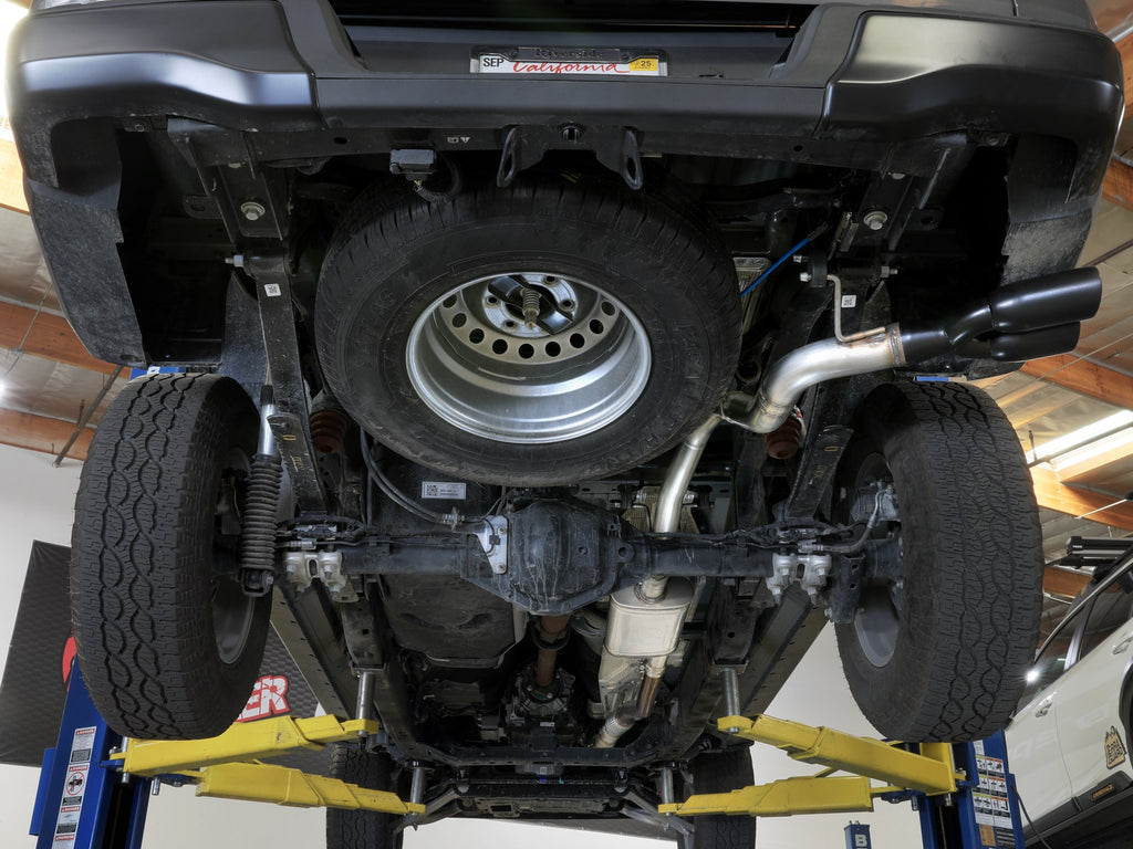 aFe 2024+ Ford Ranger L4-2.3L (t) Vulcan Series 2.5in to 3in Cat-Back Exhaust w/ Black Tip (49-33148-B)