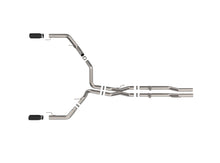 Load image into Gallery viewer, aFe 21-24 Ford F-150 Vulcan Series 3 IN to 3-1/2 IN Stainless Steel Cat-Back Exhaust System - Black (49-33151-B)