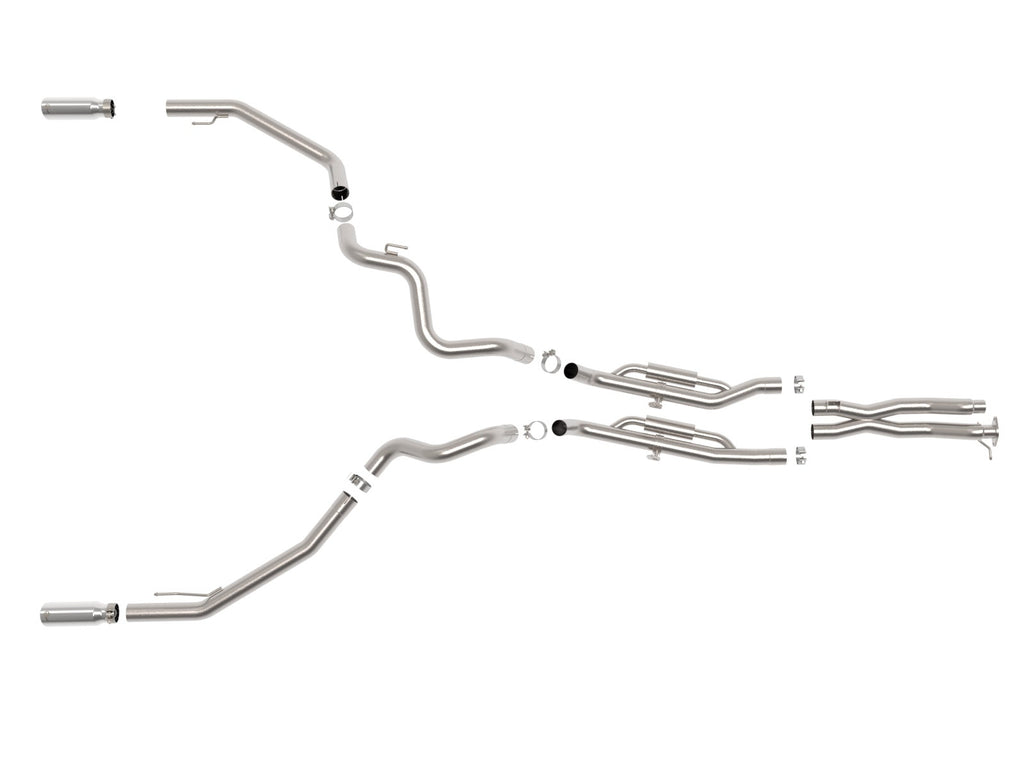 aFe Power 24-25 Ford Ranger Raptor Vulcan Series 3in 304 SS Cat-Back Exhaust w/ Polished Tips (49-33152-P)