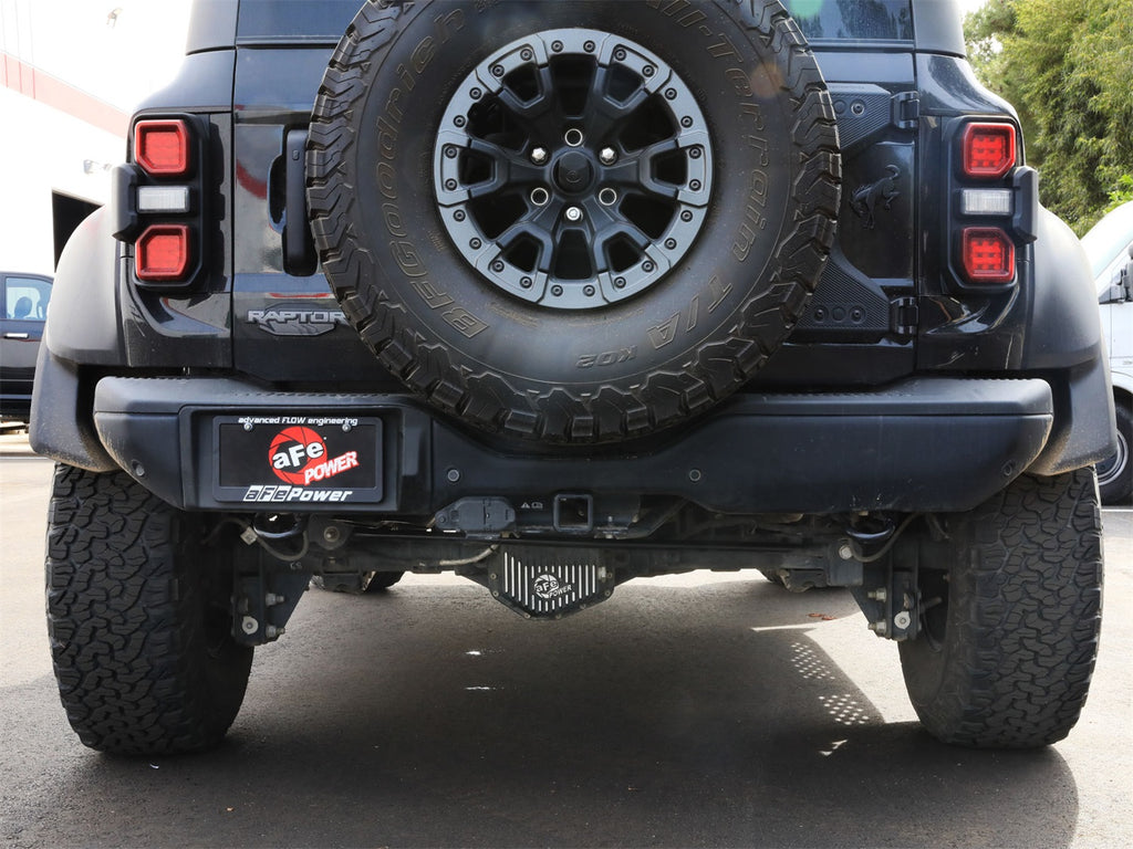 aFe Power Vulcan Series 3in Stainless Steel Cat-Back Hi-Tuck Exhaust Ford Bronco Raptor 22-26 V6-3.0L (tt) (49-33153)