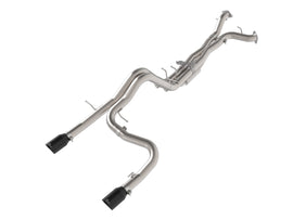 aFe Power 22-26 Ford Bronco V6 3.0L (tt) Vulcan Series 3in 304SS Cat-Back Exhaust System w/ Black Tips (49-33154-B)