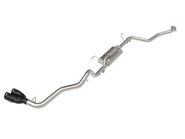 aFe Power 24-25 Toyota Tacoma L4-2.4L (t) Vulcan Series 2.5in to 3in Cat-Back w/ Black Tip (49-36078-B)